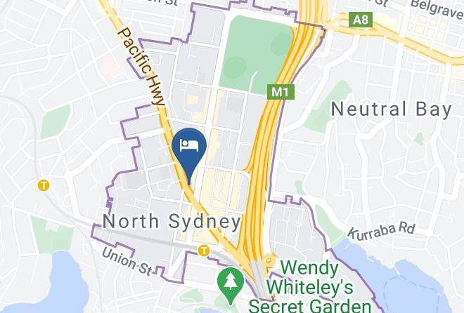 North Sydney - Vibe Hotel North Sydney Maps