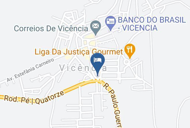 Vicencia - Vicencia Hotel Maps
