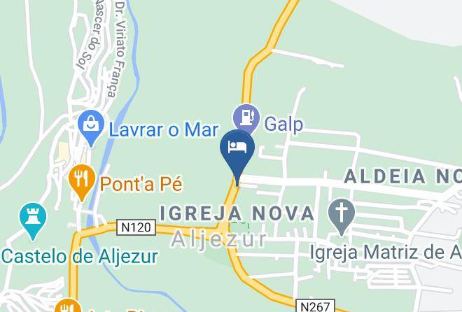 Aljezur - Vicentina Hotel Maps