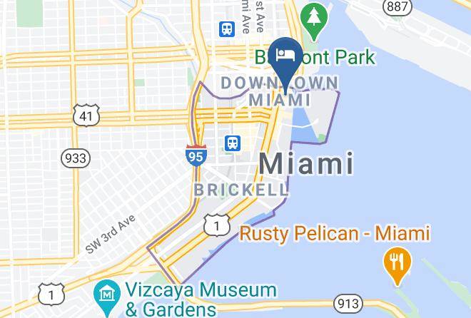 Miami Dade - Viceroy Miami Maps