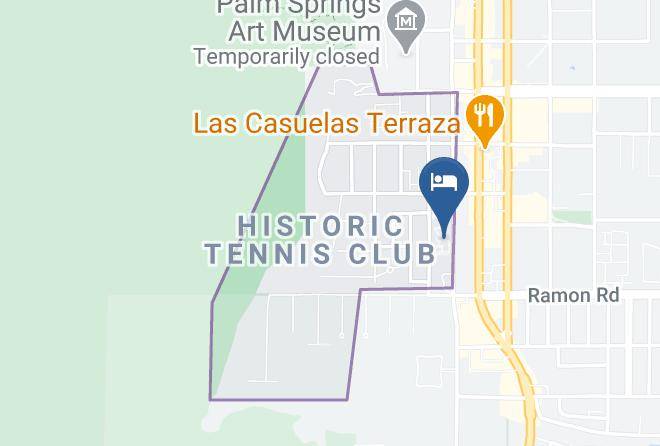 Riverside - Viceroy Palm Springs Hotel Maps