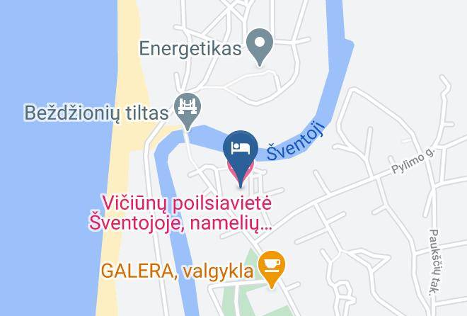 Viciunu Poilsiaviete Sventojoje Nameliu Nuoma Map