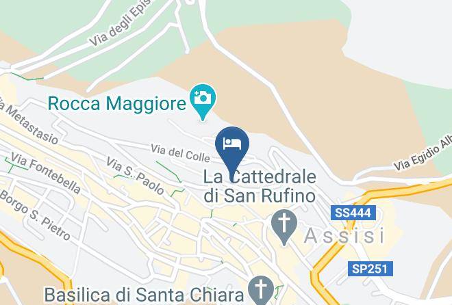 Perugia - Vico Del Poeta Maps