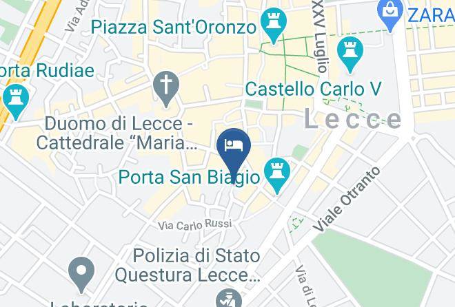 Lecce - Vico Del Sole Maps