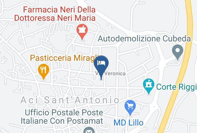 Catania - Vicolo Del Chiostro Maps