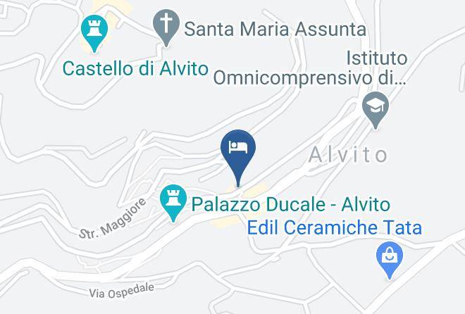 Frosinone - Vicolo Maggiore B&b Maps