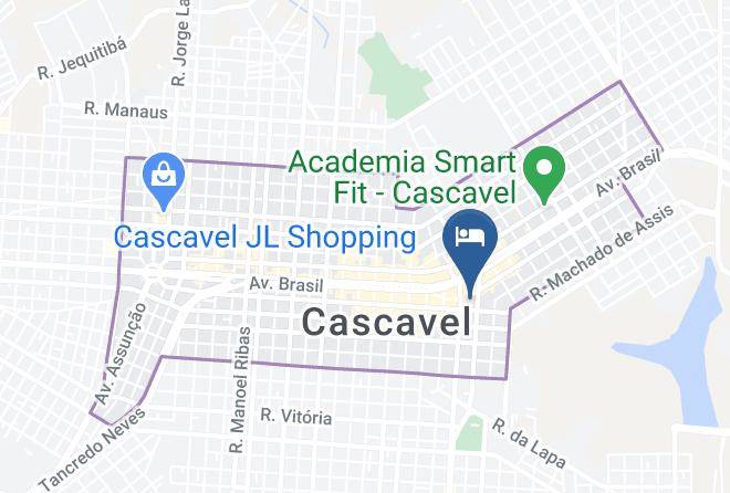 Cascavel - Victor Hotel Maps