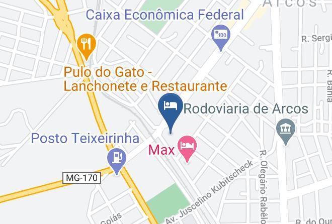 Arcos - Victor Plaza Hotel Arcos Maps