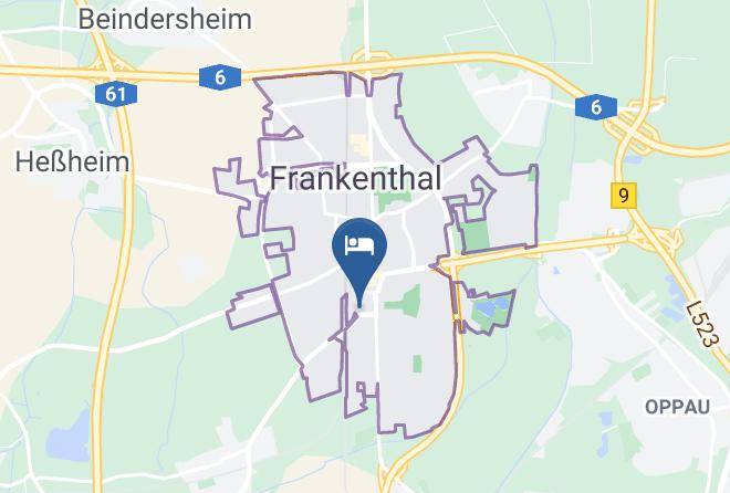 Frankenthal - Victor's Residenz Hotel Frankenthal Maps