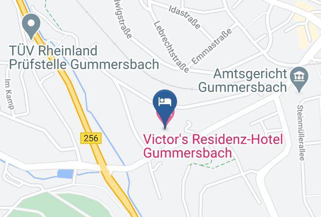 Victor's Residenz Hotel Gummersbach Map