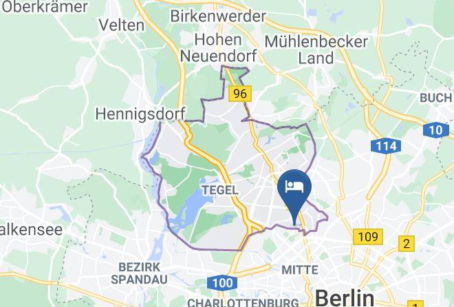 Stadt Berlin - Victor's Residenz Hotel Berlin Tegel Maps
