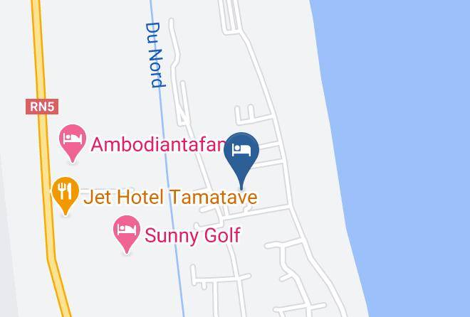 Toamasina I - Victoria Beach Hotel Maps