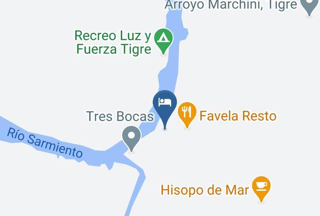 Islas Tigre - Victoria Cabanas Maps