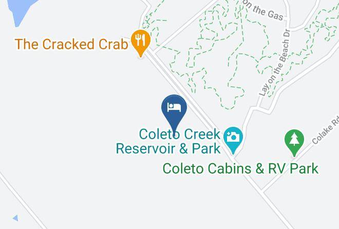 Victoria Coleto Lake Rv Resort Map