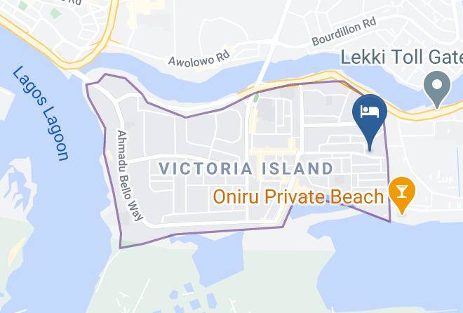 Eti Osa - Victoria Crown Plaza Hotel Maps