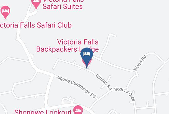 Hwange - Victoria Falls Backpackers Lodge Maps