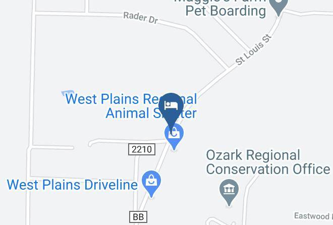 Victoria Gardens Bed Breakfast Map