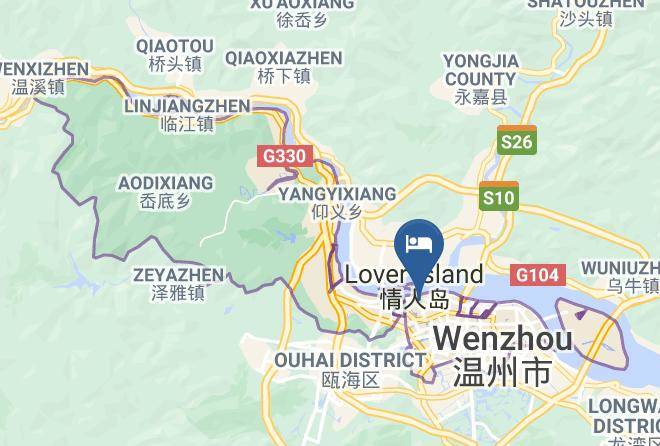 Wenzhou - Victoria Grand Hotel Wenzhou Maps