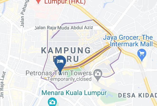 Kuala Lumpur - Victoria Home 188 Suites Maps