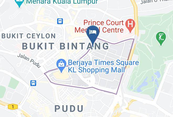 Kuala Lumpur - Victoria Home Bukit Bintang Maps