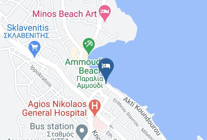 Lasithi - Victoria Hotel Maps