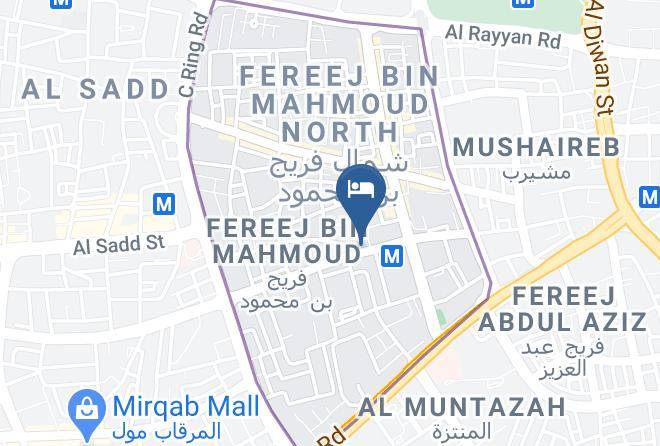 Doha - Victoria Hotel Maps