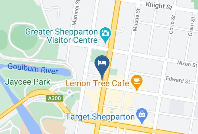 Greater Shepparton - Victoria Hotel Maps