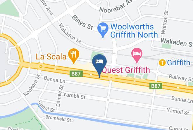 Griffith - Victoria Hotel Maps