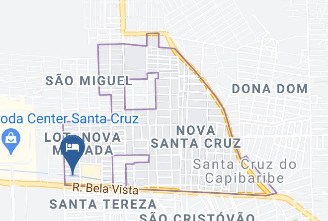 Santa Cruz Do Capibaribe - Victoria Hotel Maps