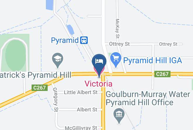 Loddon - Victoria Hotel Pyramid Hill Maps
