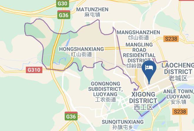 Luoyang - Victoria Hotel Luoyang Maps