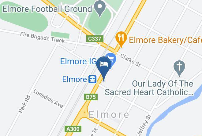 Greater Bendigo - Victoria Hotel Motel Maps