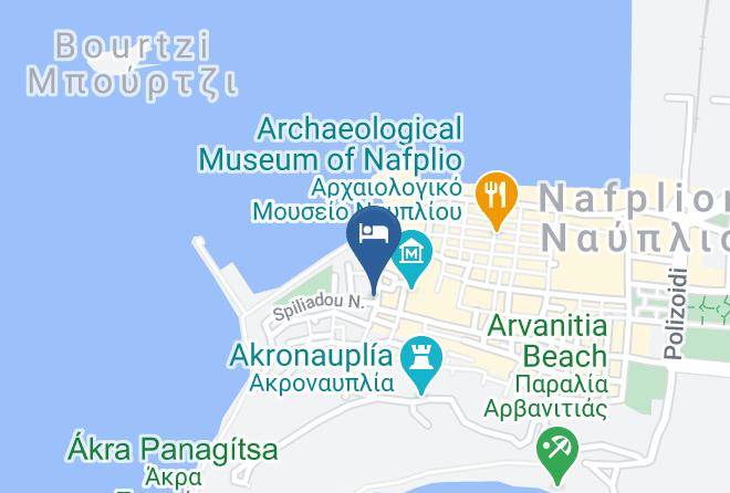 Argolis - Victoria Hotel Maps