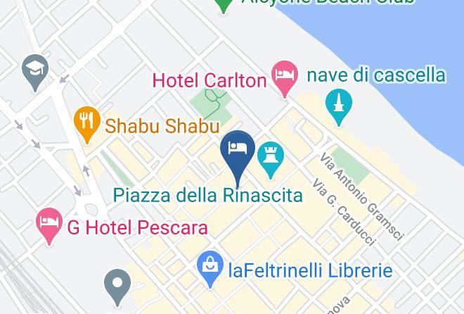 Pescara - Victoria Hotel Maps