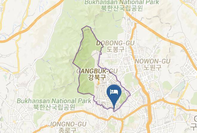 Gangbukgu - Victoria Hotel Seoul Maps