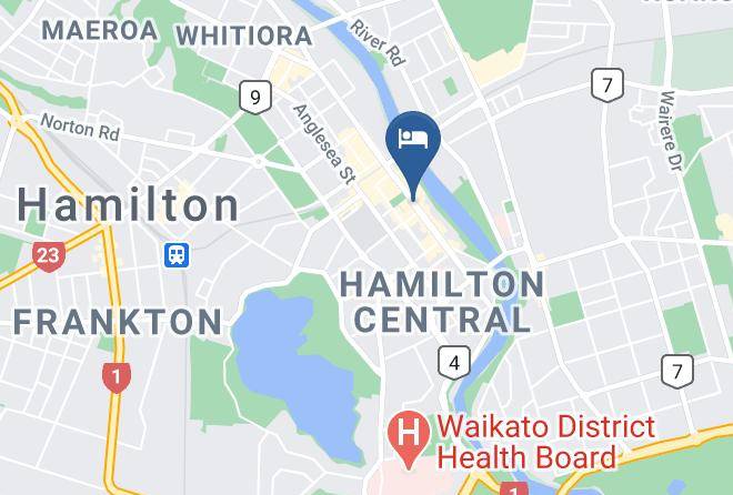 Hamilton - Victoria Hotel Suites Maps