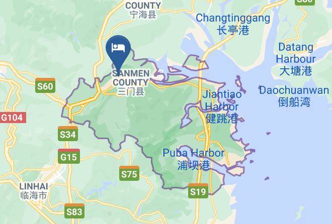 Taizhou - Victoria Hotel Maps