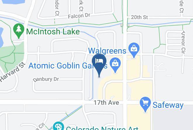 Boulder - Victoria Inn Maps