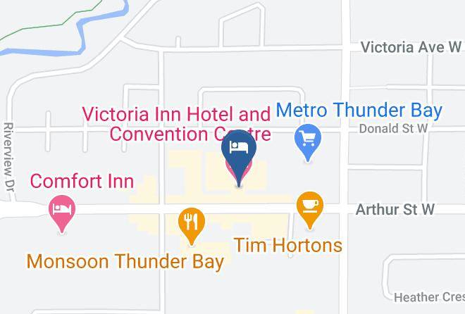 Thunder Bay - Victoria Inn Hotel And Convention Centre Maps