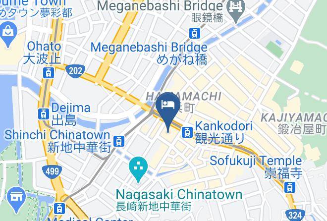 Nagasaki City - Victoria Inn Nagasaki Maps
