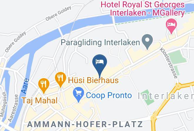 Interlaken Oberhasli - Victoria Jungfrau Grand Hotel & Spa Maps
