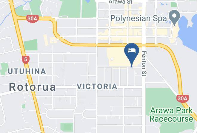 Rotorua - Victoria Lodge Maps
