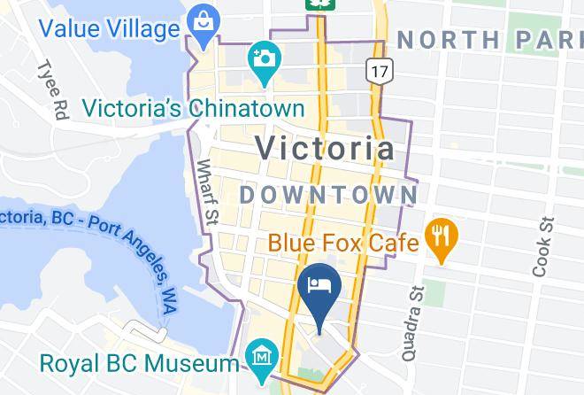 Capital - Victoria Marriott Inner Harbour Maps