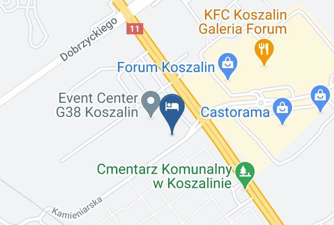 Koszalin - Victoria Motel Restauracja Imprezy Okolicznosciowe Maps