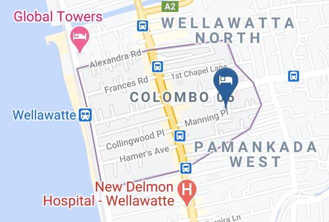 Colombo - Victoria Palace Lk Maps