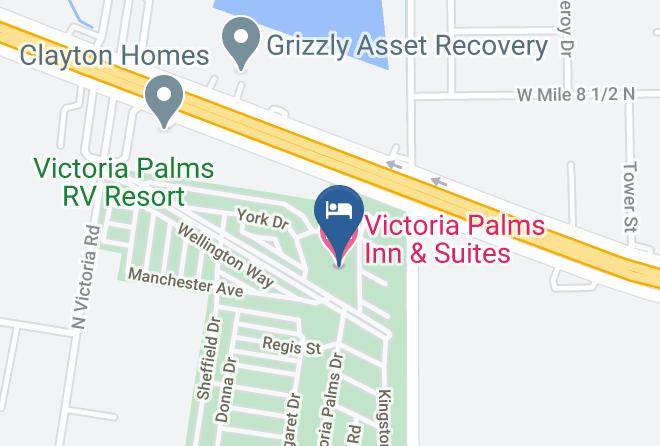 Hidalgo - Victoria Palms Inn & Suites Maps