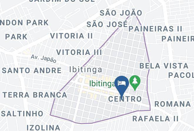 Ibitinga - Victoria Park Hotel E Restaurante Maps