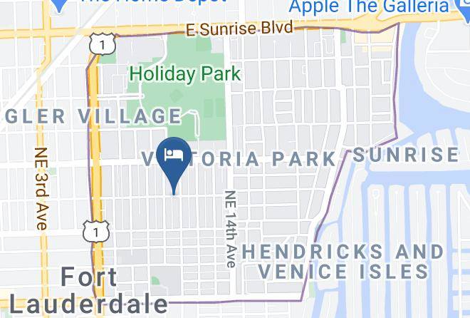 Victoria Park Treasure Map