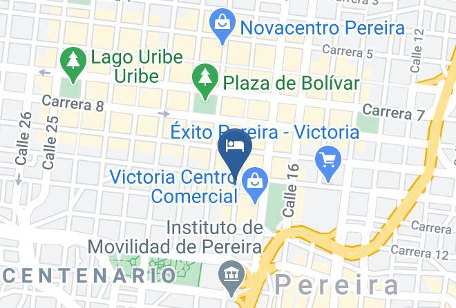 Victoria Plazas Hotel Map