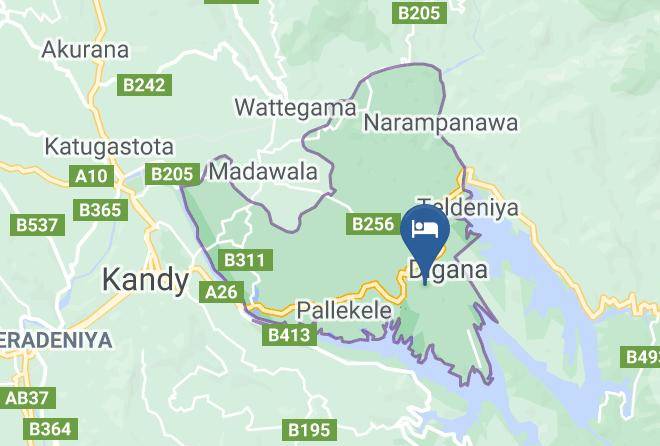 Kandy - Victoria Range Circuit Bungalow Maps